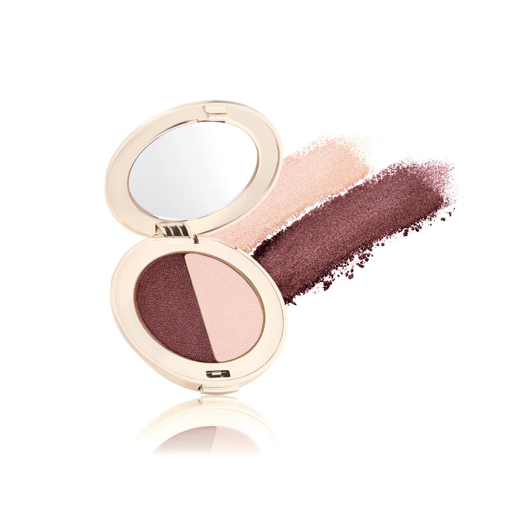 Jane Iredale Purepressed Duo Eye Shadow Berries   Cream