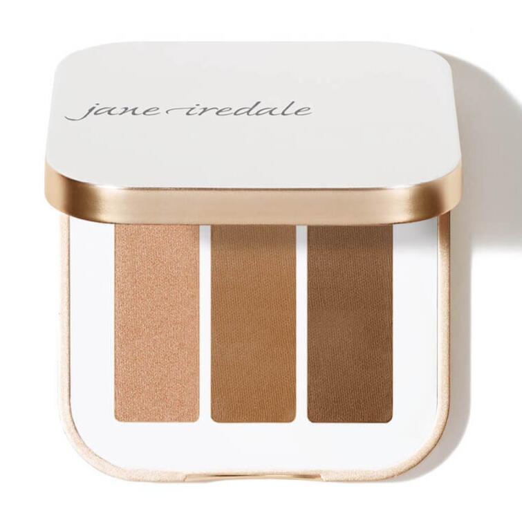 Jane Iredale Purepressedâ  Eye Shadow Triple  Quot Triple Cognac Quot