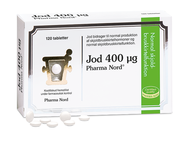 Jod 400   Pharma Nord 120 Tabletter