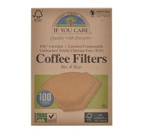 Kaffefilter Ubleget No 100 Stk