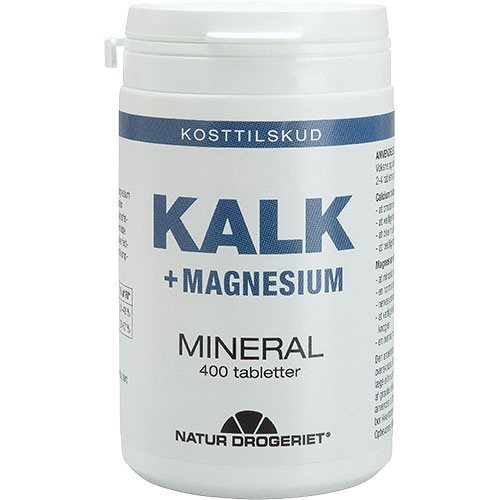 Kalk   Magnesium 400 Tabletter