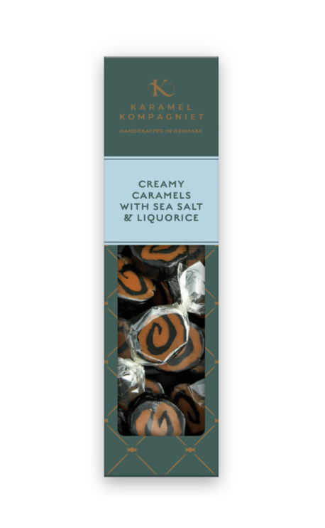 Karamelkompagniet Lakrids Flødekarameller Med Sydesalt 138g