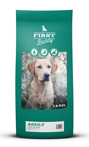 14 Kg First Buddy Adult Voksenfoder Med And Og Kanin
