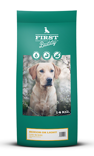 14 Kg First Buddy Senior   Light Hundefoder Med And Og Kanin