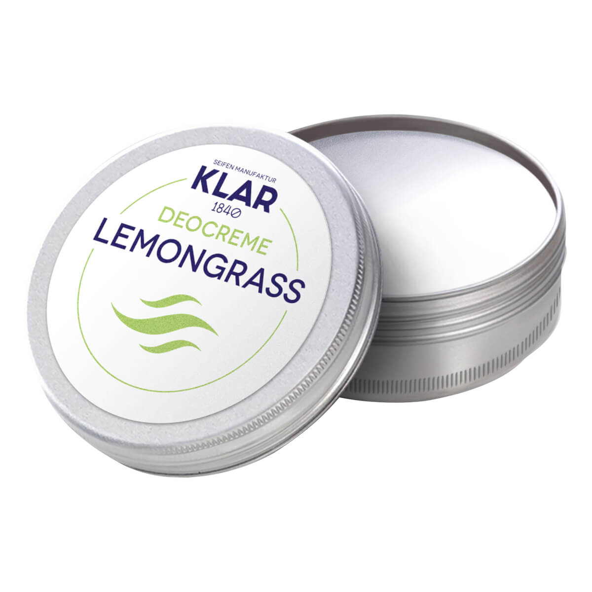 Klar Seifen Deodorant Creme  Citrongræs  65 Ml