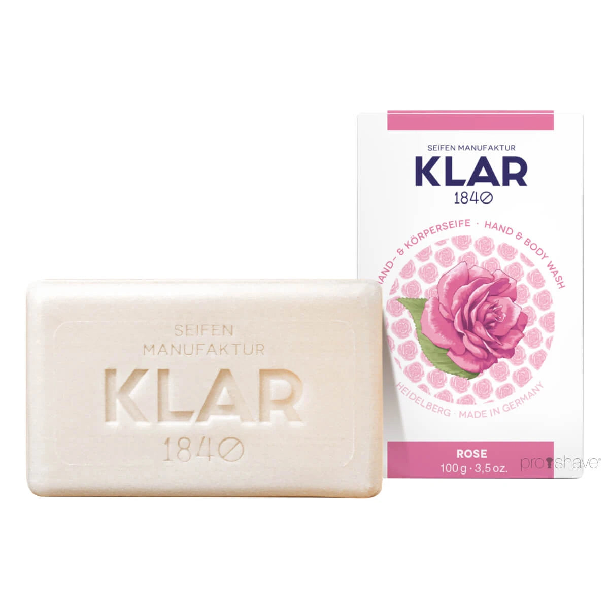 Klar Seifen Sæbe  Rose  100 Gr