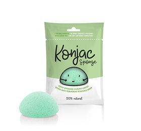 Konjac Svamp Grøn Til Normal  1stk