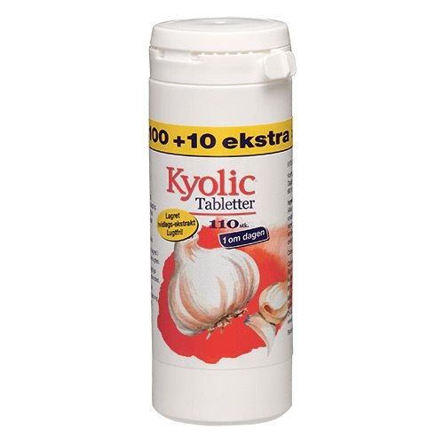 Kyolic   Om Dagen  100 Tabl    10 Tabl  Ekstra