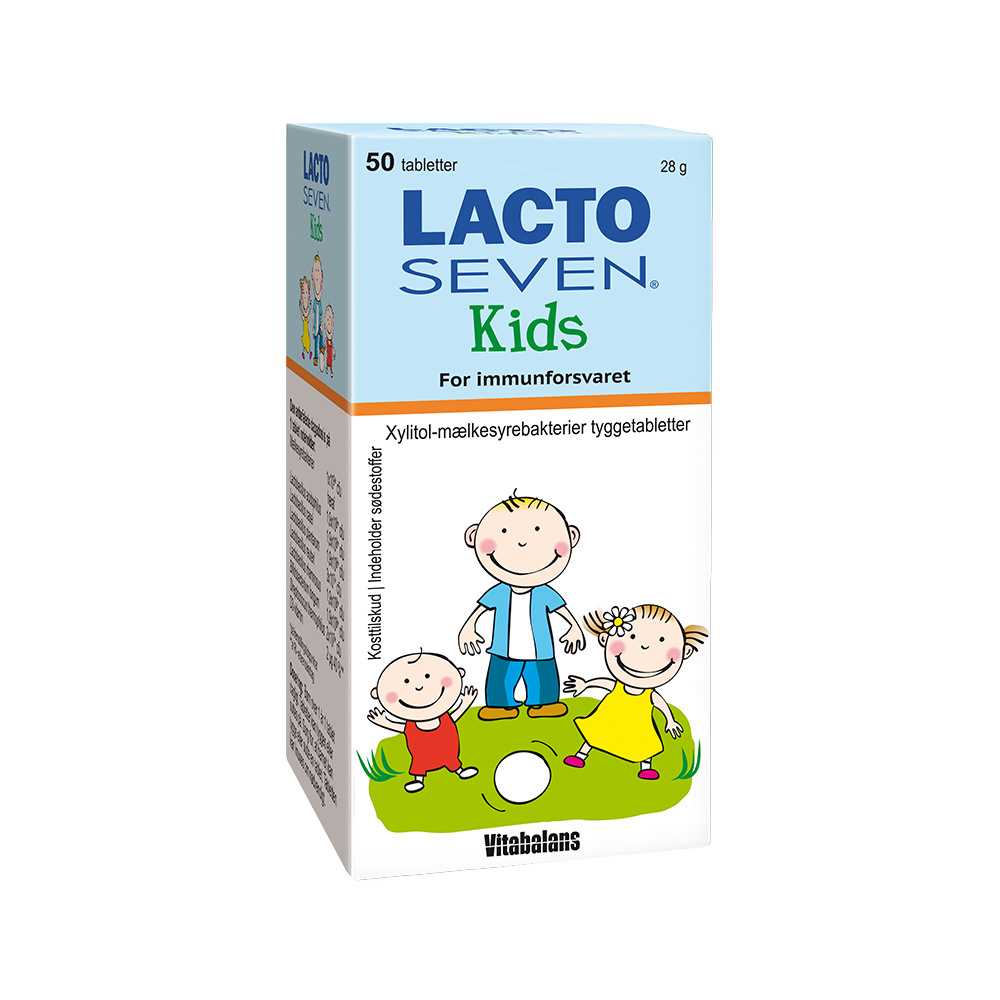 Lacto Seven Kids 50 Tabletter