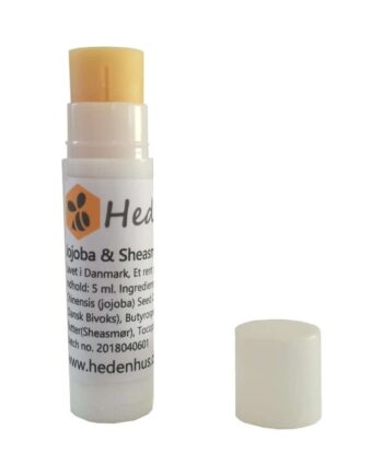 Læbepomade Med økologisk Jojobaolie Og Sheasmør  Parfumefri  Dansk Bivoks Hedenhus Jojoba   Sheasmør Fugtgivende  Blødgørende