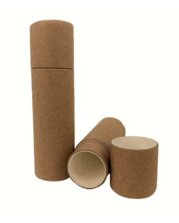 Læbepomadehylster Pap 13 Ml Natur Hvid Miljøvenlig  Papir Karton Hedenhus Plastfrit Alternativ