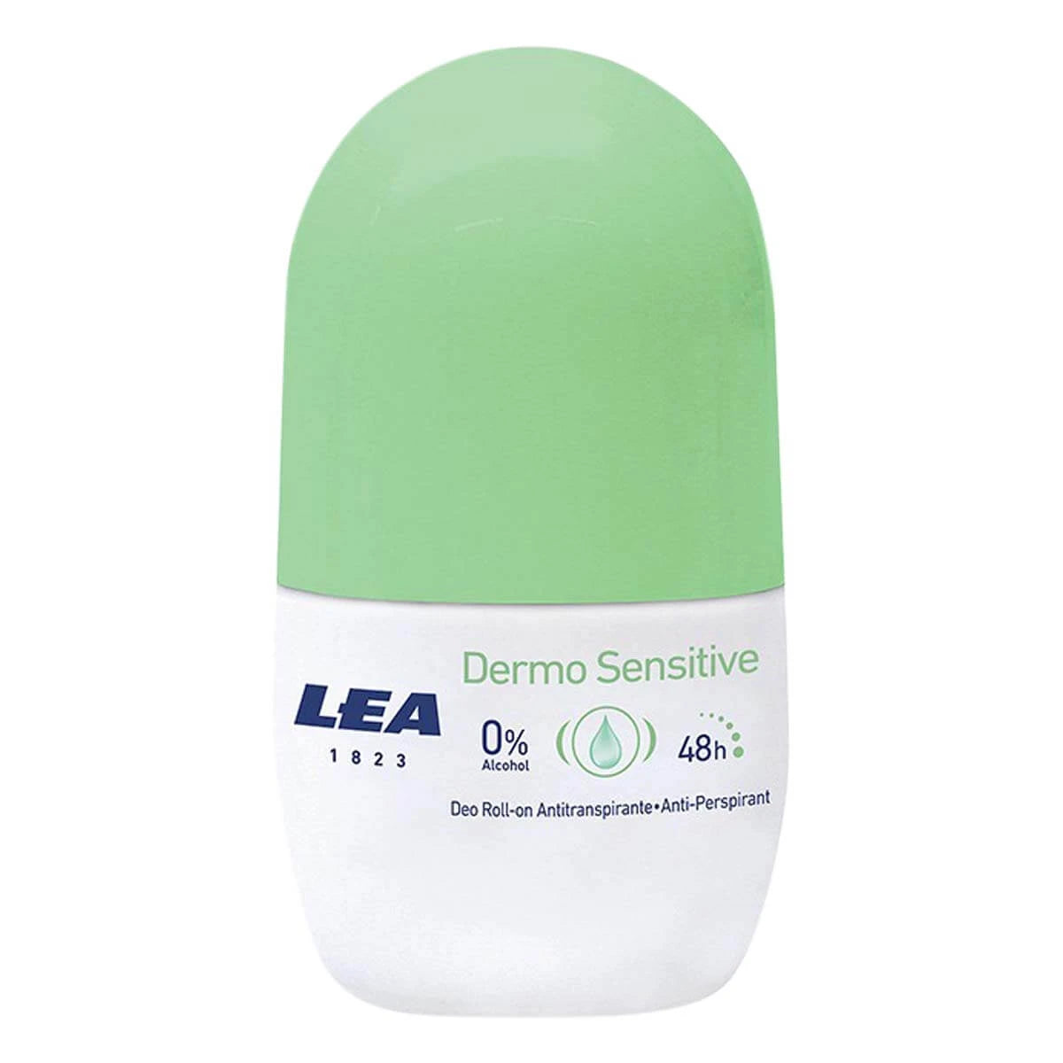 Lea Classic Deo Roll On  Dermo Sensitive  Rejsestørrelse  20 Ml
