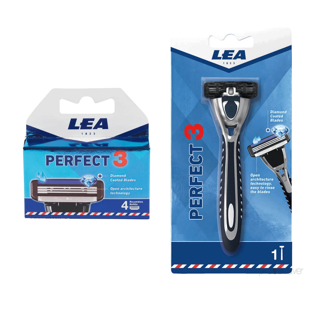 Lea Classic Perfect Sæt Skraber Barberblade