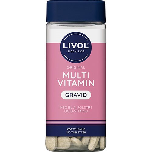 Livol Multivitamin Gravid 150 Tabletter