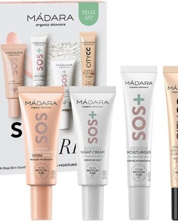 Mádara Sos Care  -step Skin-soothing Routine Set  Light    Pk