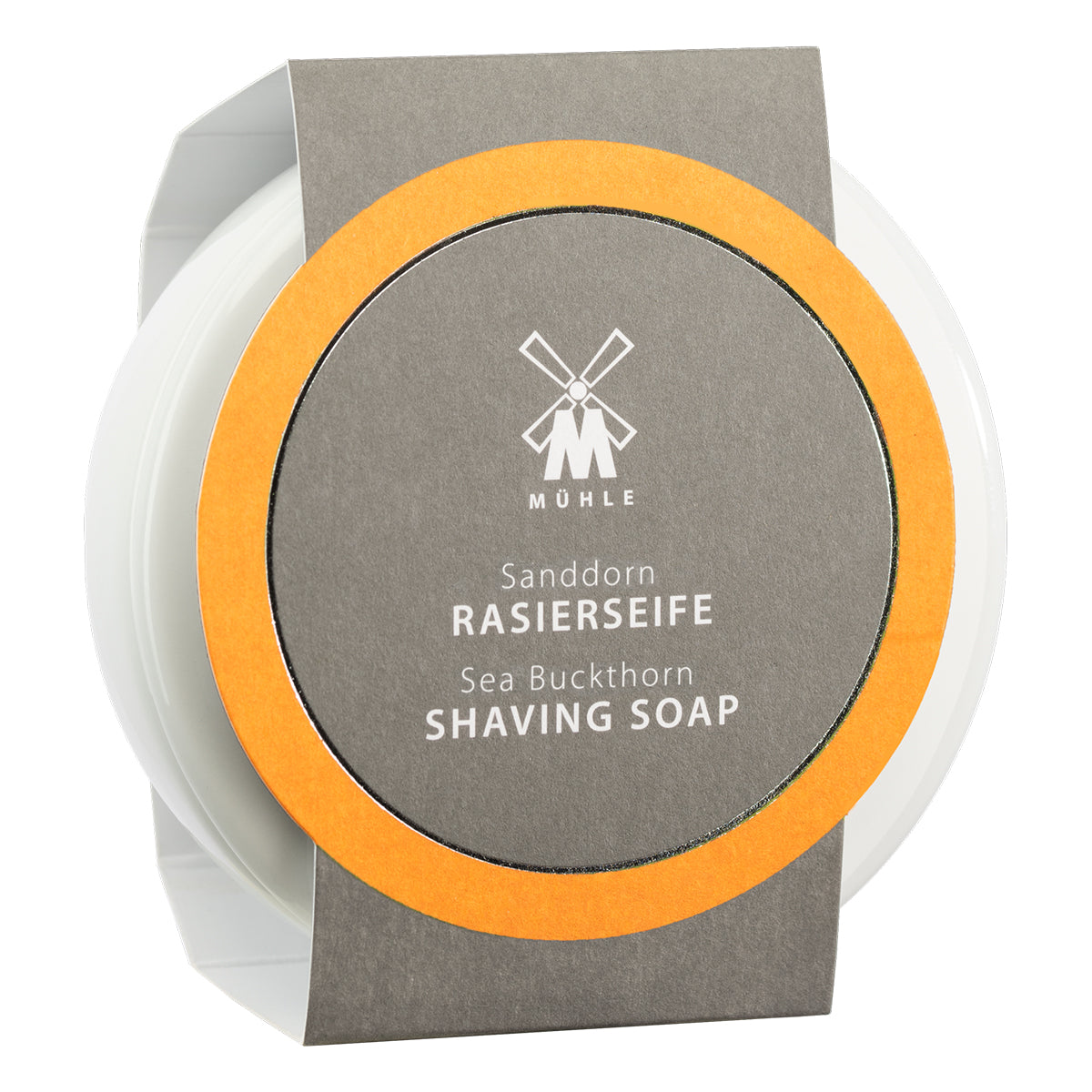 Mühle Shaving Barbersæbe   Porcelænsskål  Havtorn  65 Gr