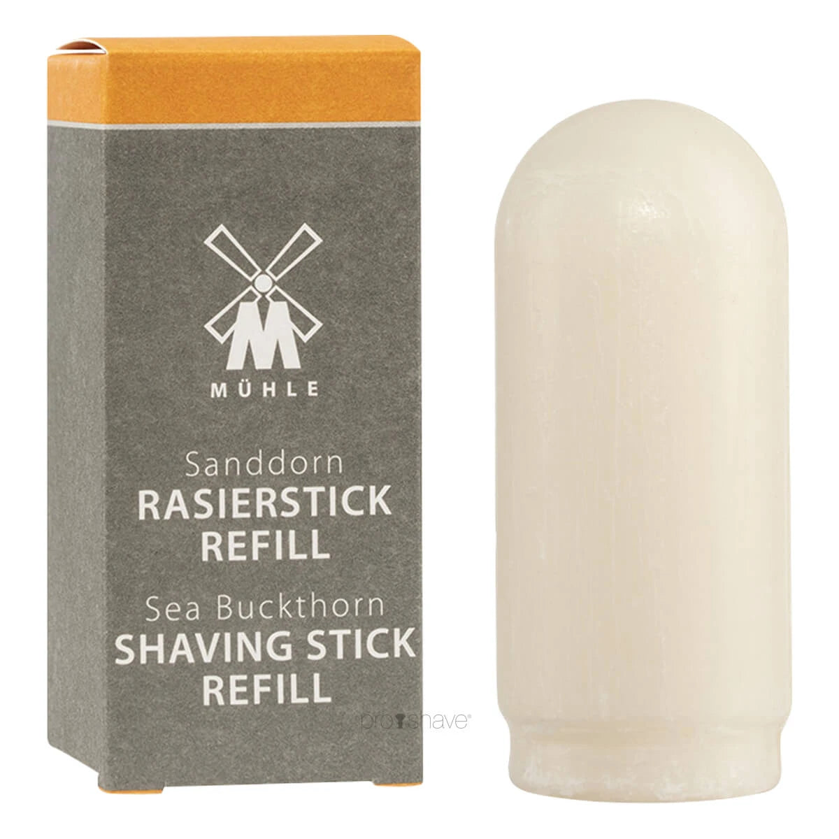 Mühle Shaving Barbersæbe  Shavestick Refill  Havtorn  37 Gr