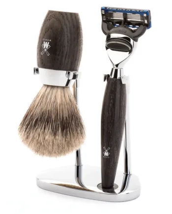 Mühle Shaving Barbersæt Med Skraber  Barberkost Og Holder  Kosmo  Moseeg