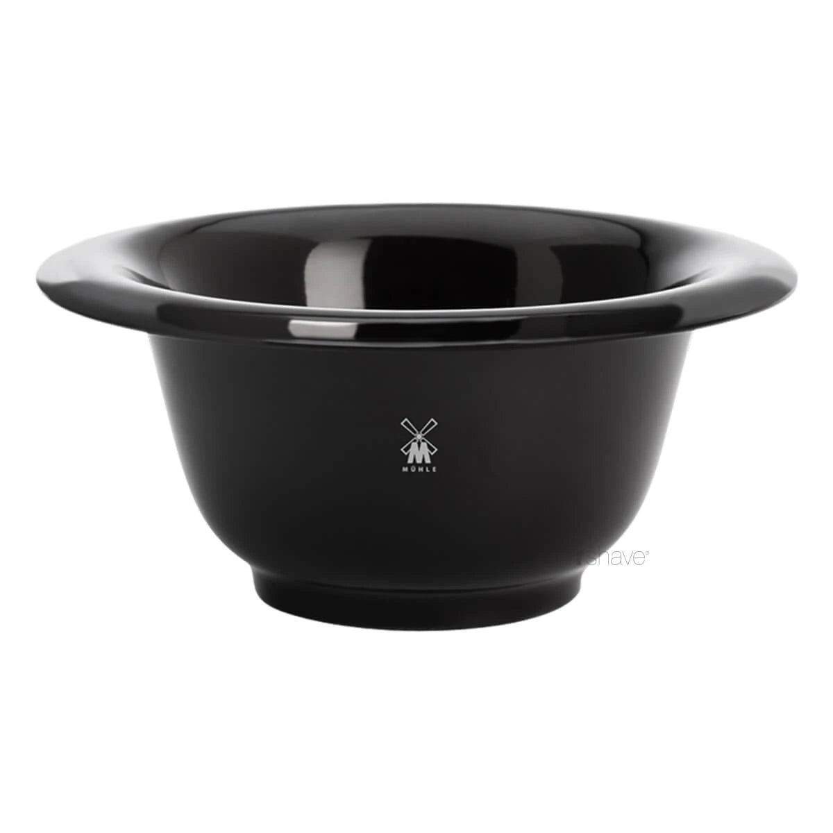Mühle Shaving Barberskål   Porcelæn  Sort  ø12