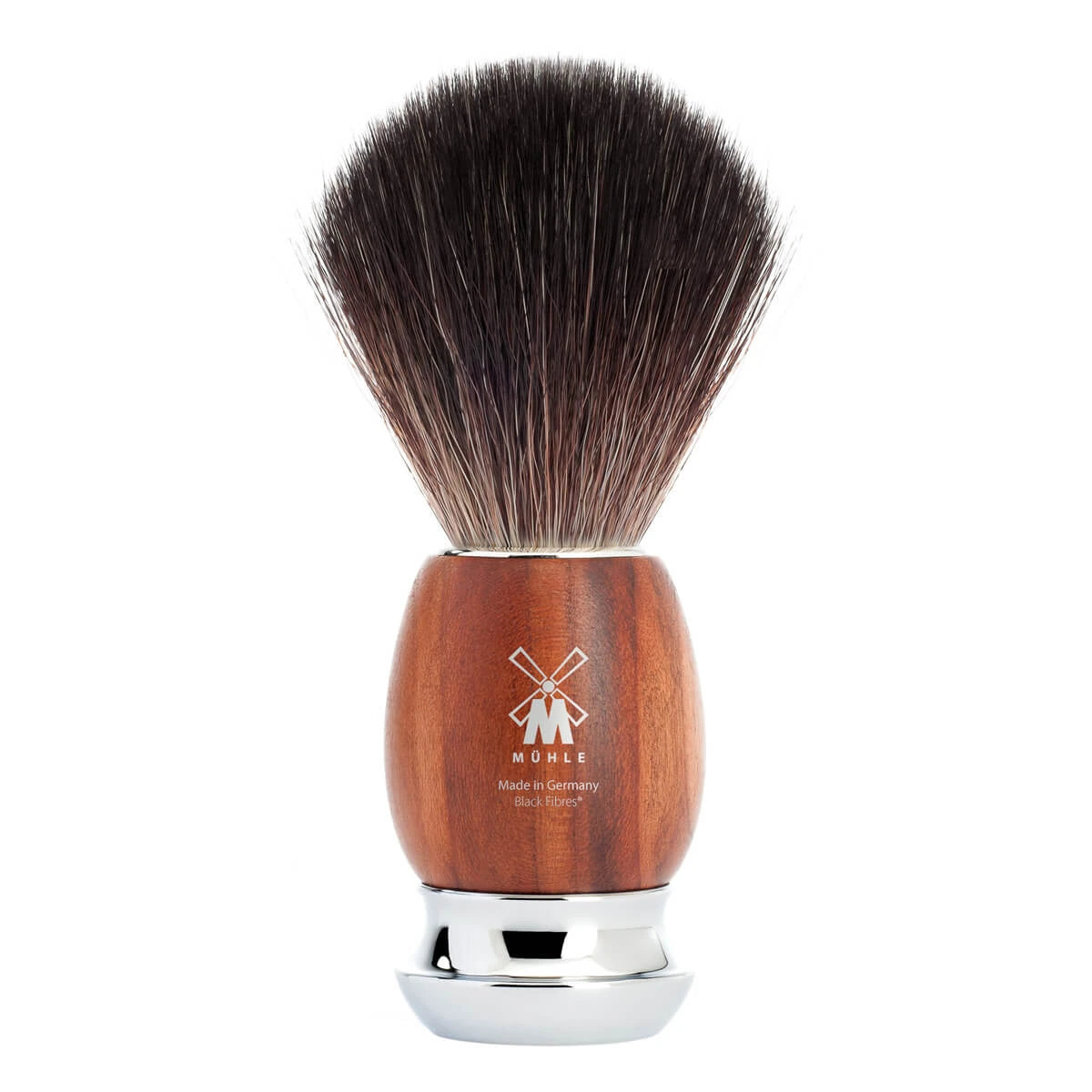 Mühle Shaving Black Fibre Barberkost  21 Mm  Vivo  Blommetræ