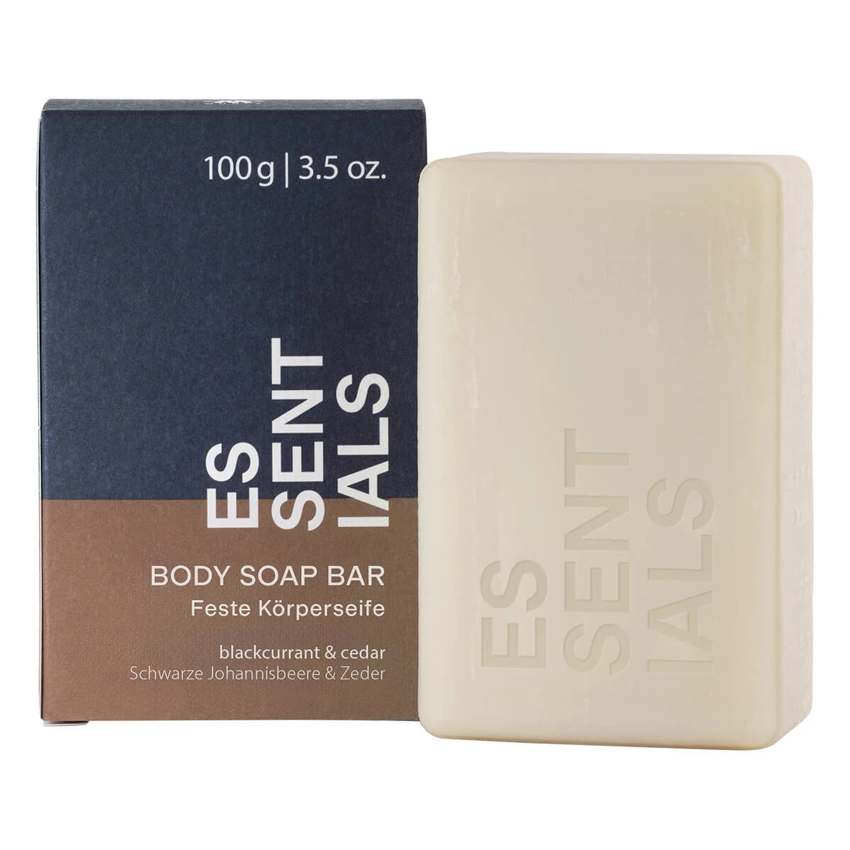 Mühle Shaving Body Bar Soap  Blackcurrant   Cedar  Essentials  100 Gr