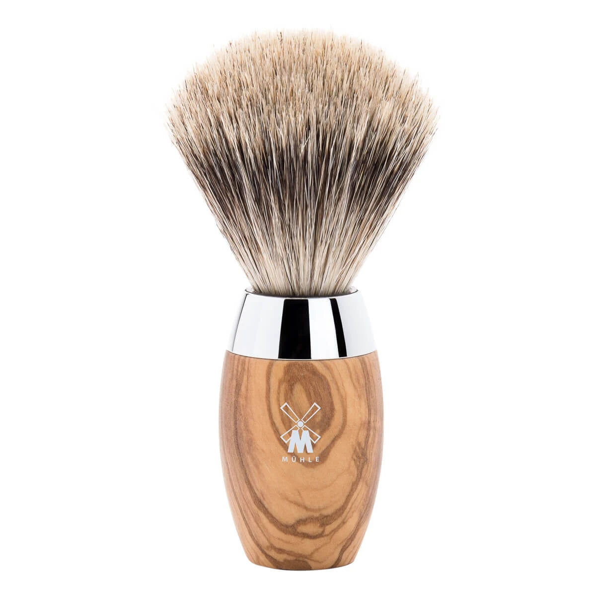 Mühle Shaving Fine Badger Barberkost  21 Mm  Kosmo  Oliventræ