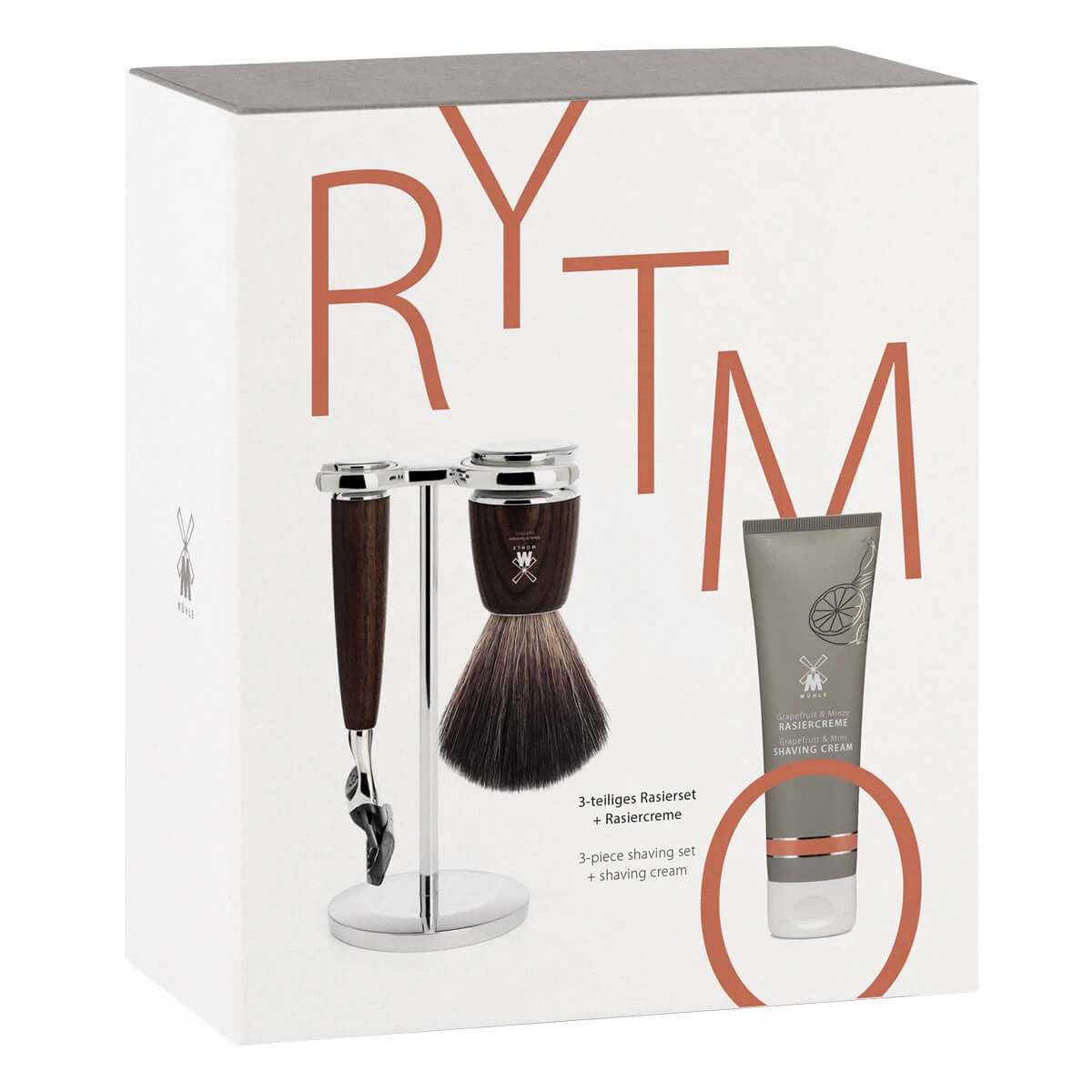 Mühle Shaving Gaveæske Med Barbersæt Og Barbercreme  Rytmo