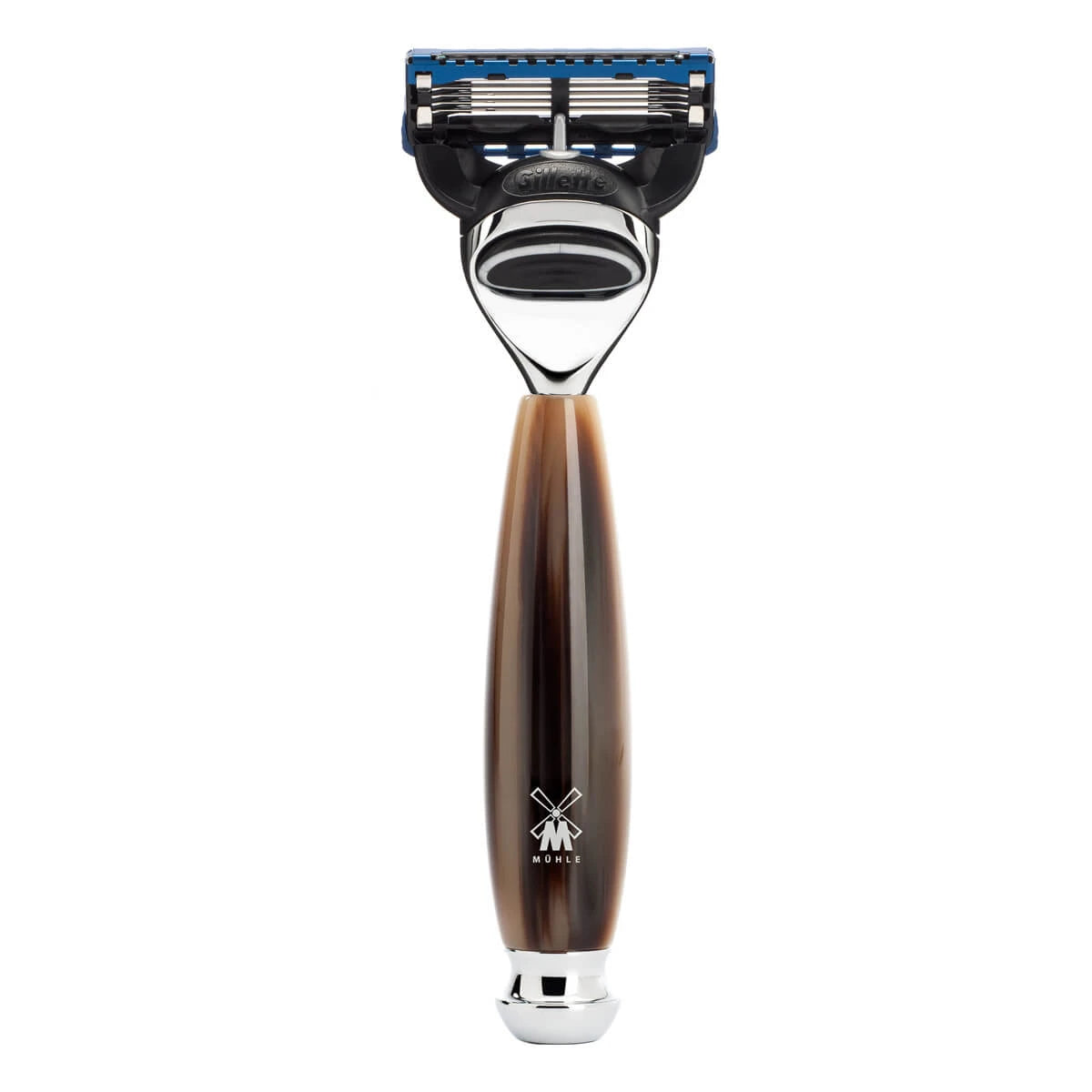 Mühle Shaving Gillette Fusion Skraber Vivo Brunt Horn