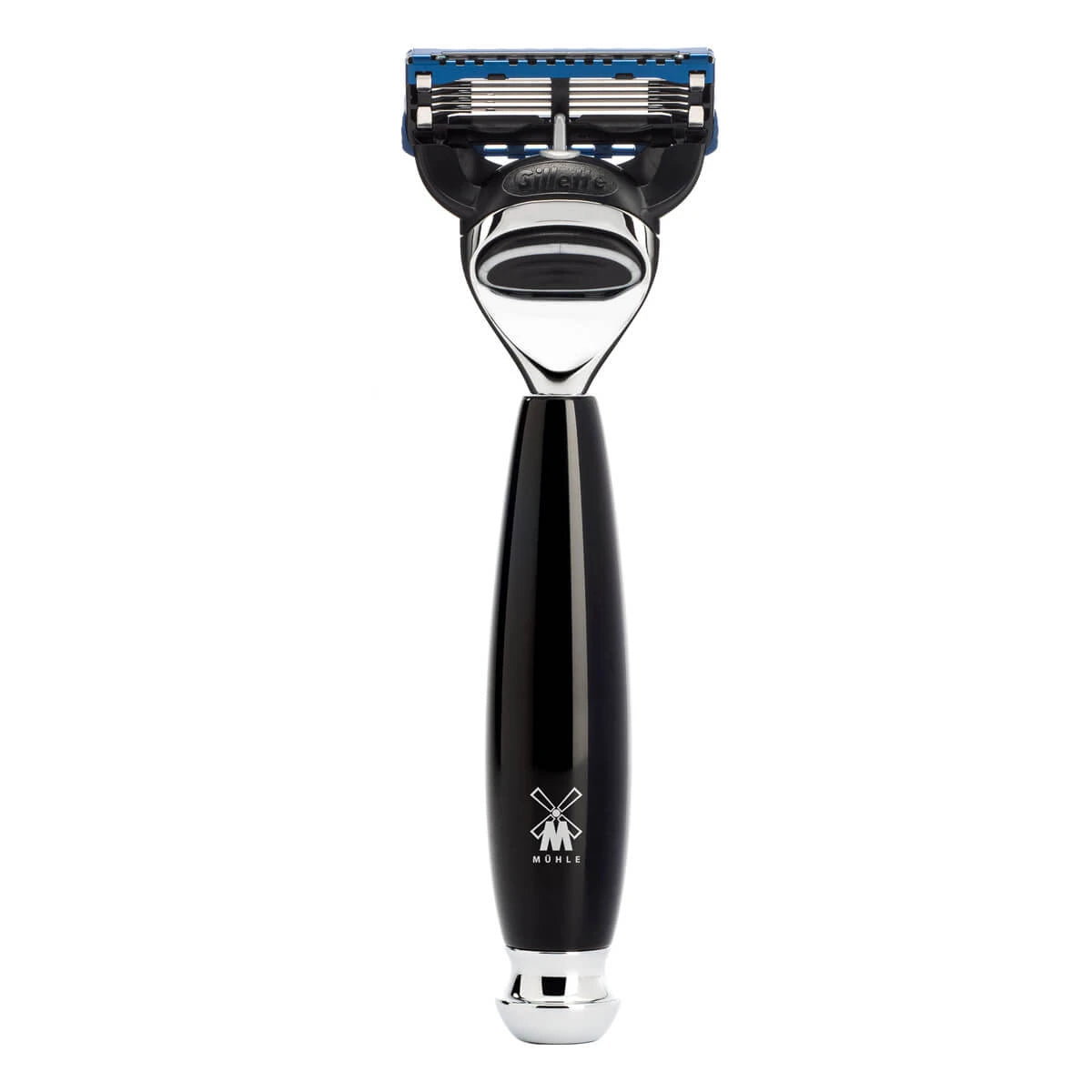Mühle Shaving Gillette Fusion Skraber Vivo Sort Kunstharpiks