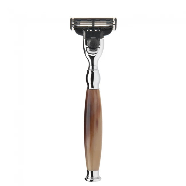Mühle Shaving Gillette Mach3 Skraber  Sophist  Genuine Horn