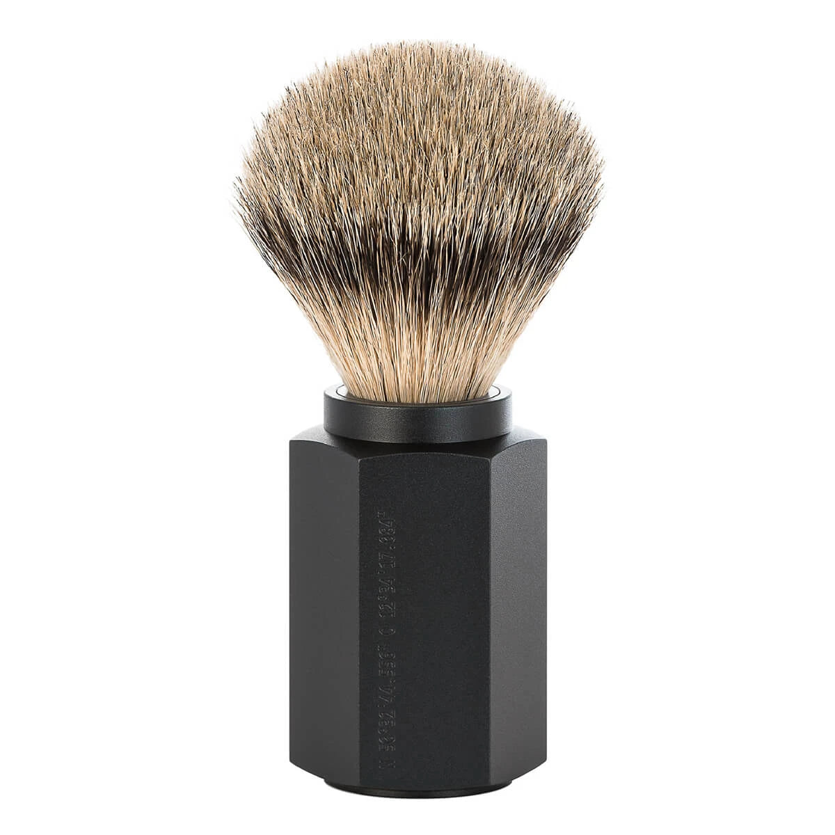 Mühle Shaving Mark Braun Silvertip Badger Barberkost 21 Mm Hexagon Aluminium Graphite