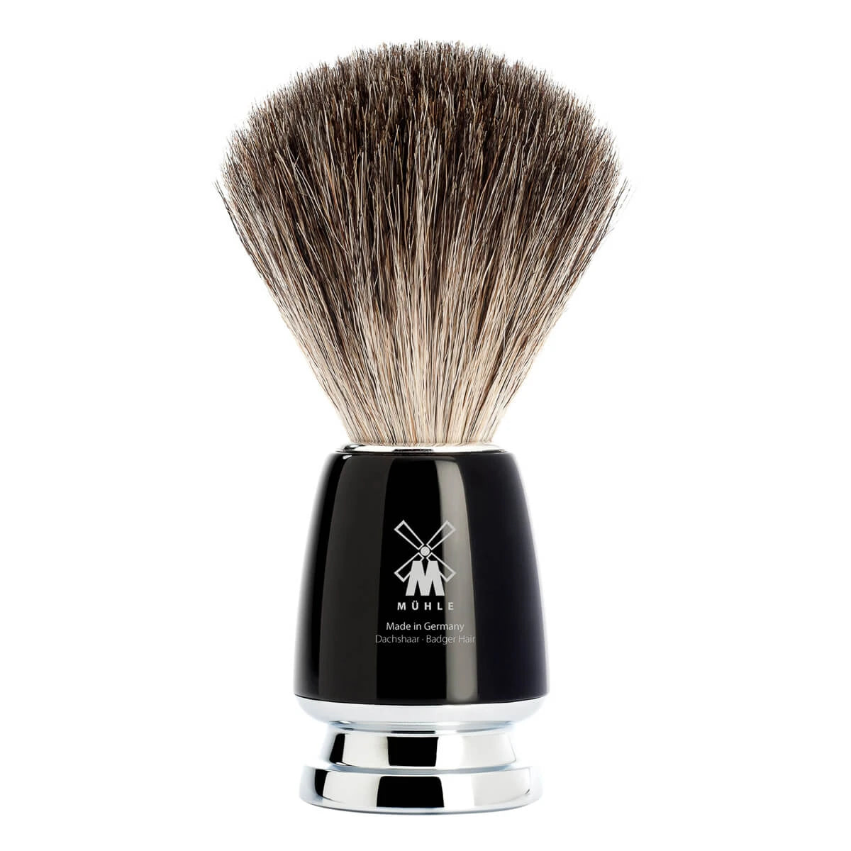 Mühle Shaving Pure Badger Barberkost 21 Mm Rytmo Sort Kunstharpiks