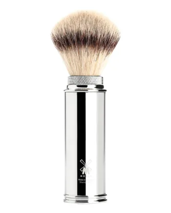 Mühle Shaving Rejsebørste Silvertip Fibreâ  21 Mm  Blankt