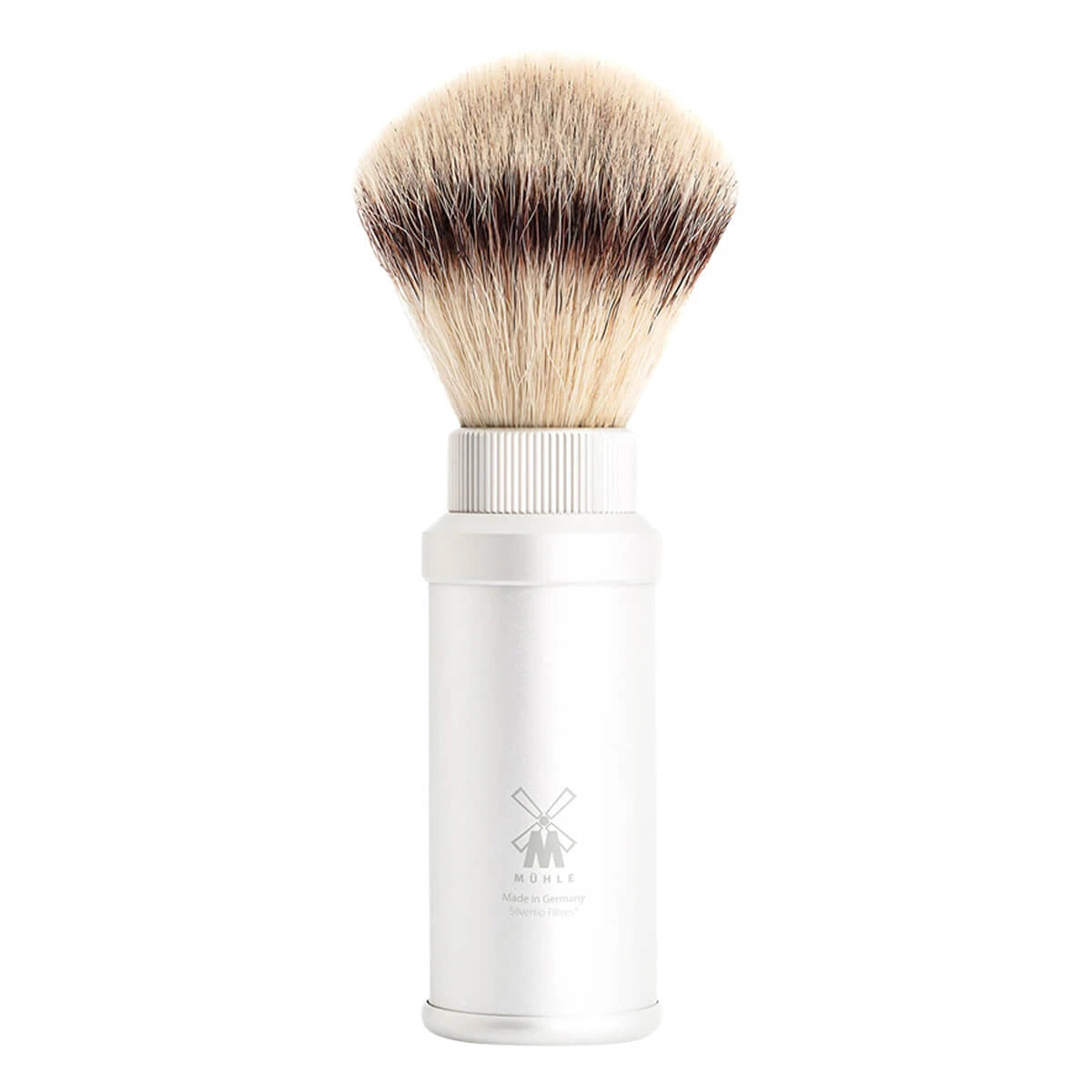 Mühle Shaving Rejsebørste Silvertip Fibreâ 21 Mm Sølv