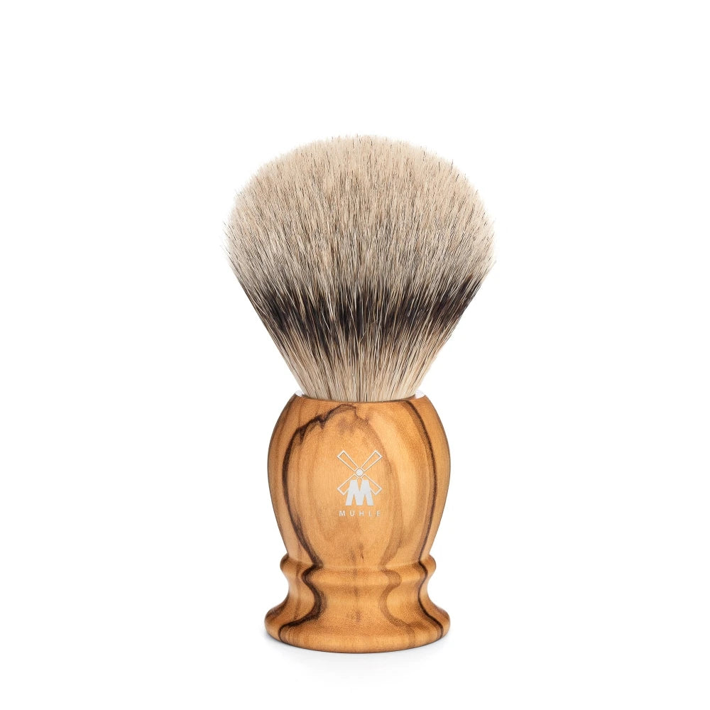 Mühle Shaving Silvertip Barberkost  19 Mm  Classic  Oliventræ