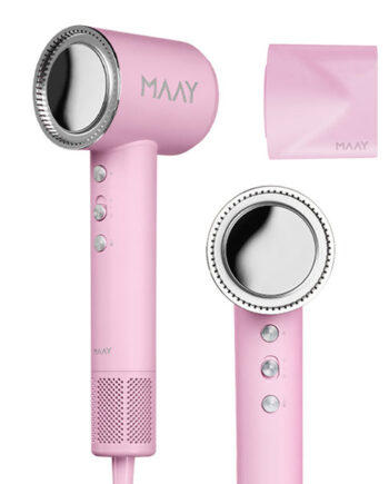 Maay Ionic Hårtørrer  Dansk Design  Professionel Ydeevne  Hver Dag  Pink