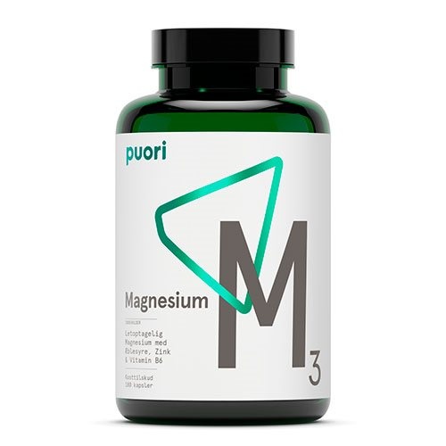 Magnesium M3 Puori 180 Kapsler