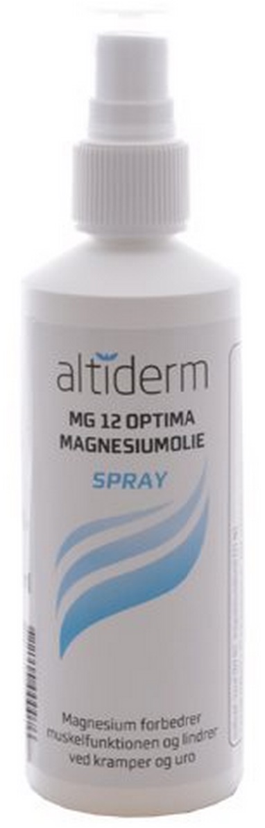 Magnesiumolie   Sprayflaske Mg 12 Optima Altiderm  100ml