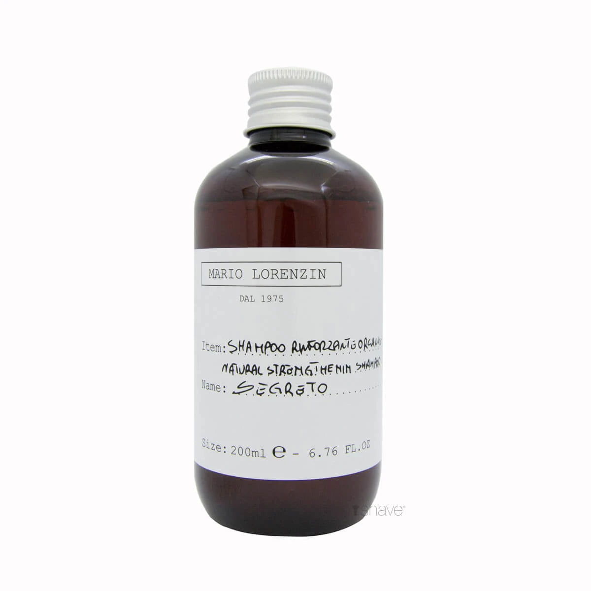 Mario Lorenzin 1975 Strengthening Natural Shampoo Sergreto Women 200 Ml