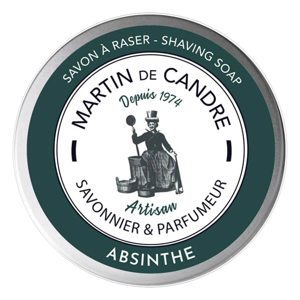 Martin De Candre Barbersæbe Absinthe 50