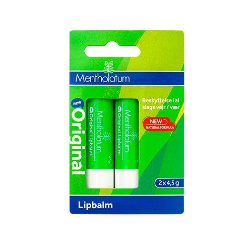Mentholatum Læbepomade Original 2x4