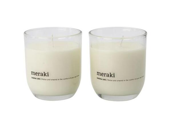 Meraki Duftlys Shadow Lake 2stk   :     Cm  Dia:   Cm
