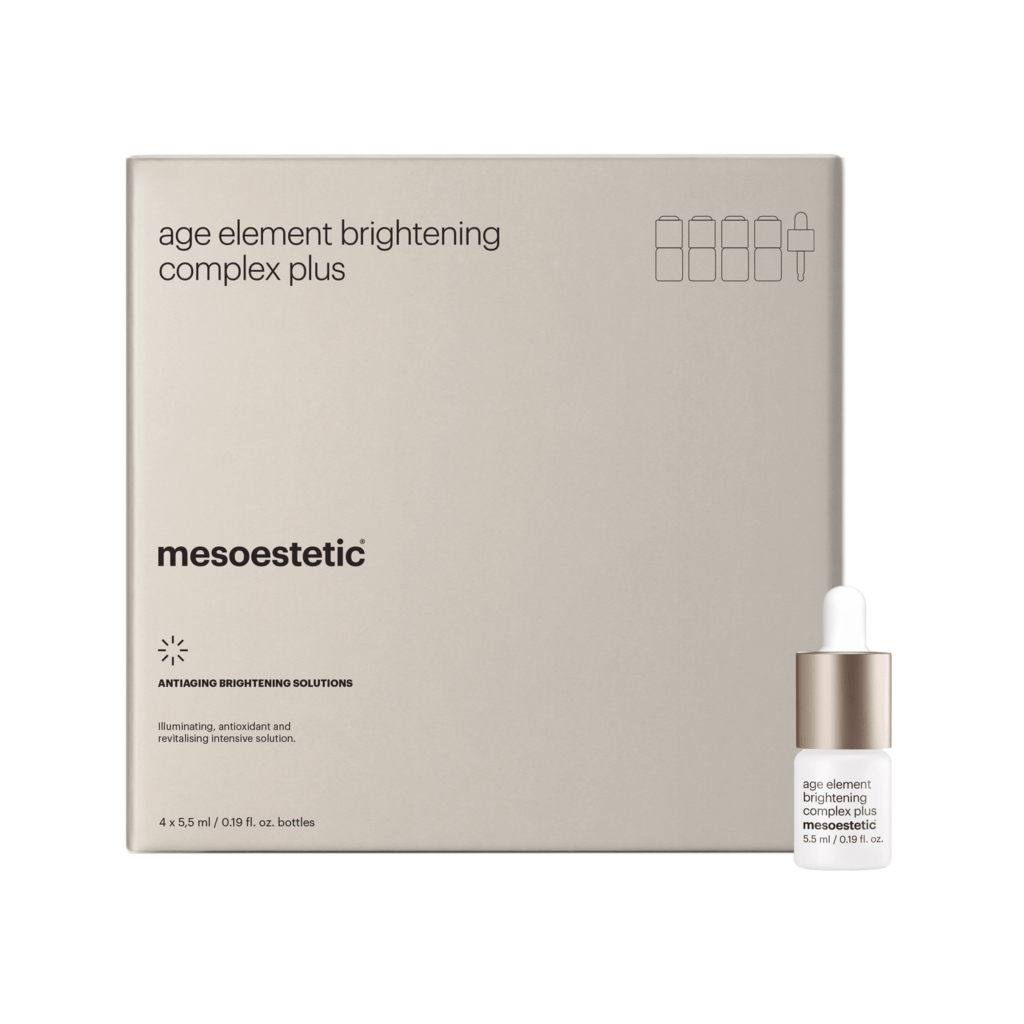 Mesoestetic Age Element Brightening Complex Plus Blegecreme   Lysnende Kur Effektiv Mod Mørke Pletter På Huden Og Pigmentforandringer         Ml