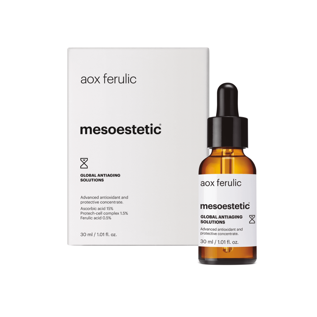 Mesoestetic Aox Ferulic Antiage Koncentreret Serum 30 Ml  Effektiv Behandling Af Tegn På Aldring Bedste Antiage Produkter