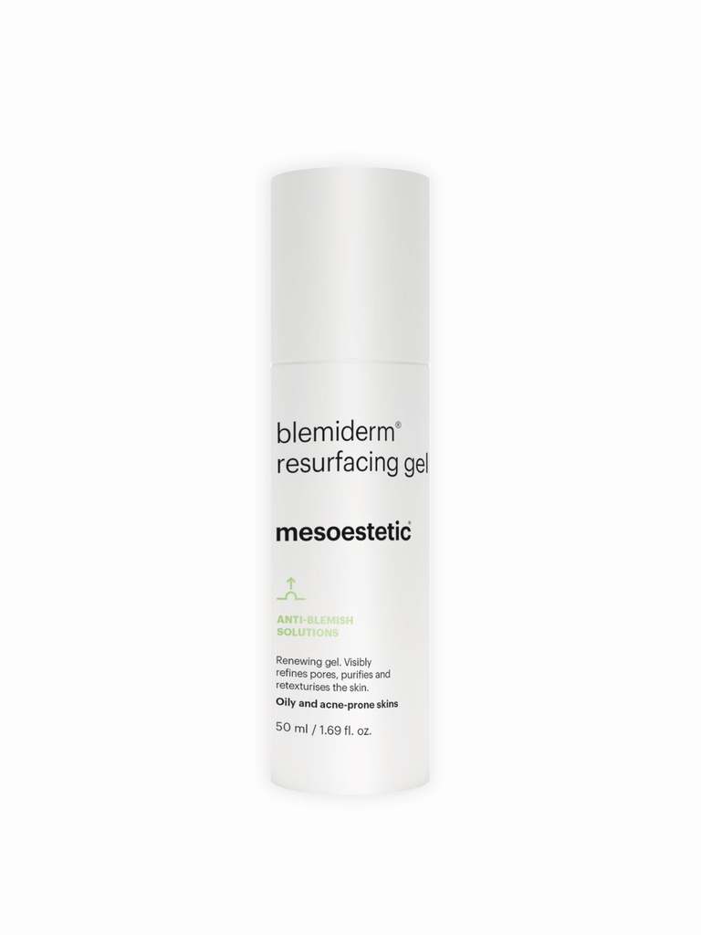 Mesoestetic Blemiderm Resurfacing Gel Hudfornyende Gel Effektiv Mod Akne Og Uren Hud 50 Ml  Reducere Store Porer Og Rynker