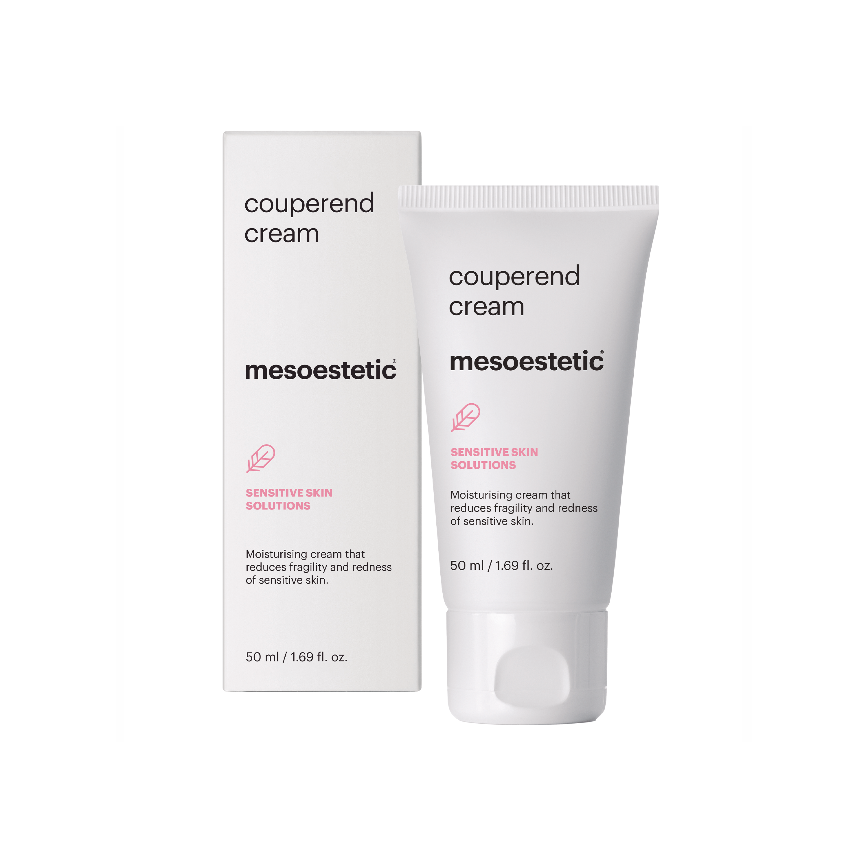 Mesoestetic Couperend Cream Fugtighedscreme Som Lindrer Skrøbelighed Og Rødme   Følsom Hud 50 Ml  Effektiv Mod Tør Hud   Ansigtet