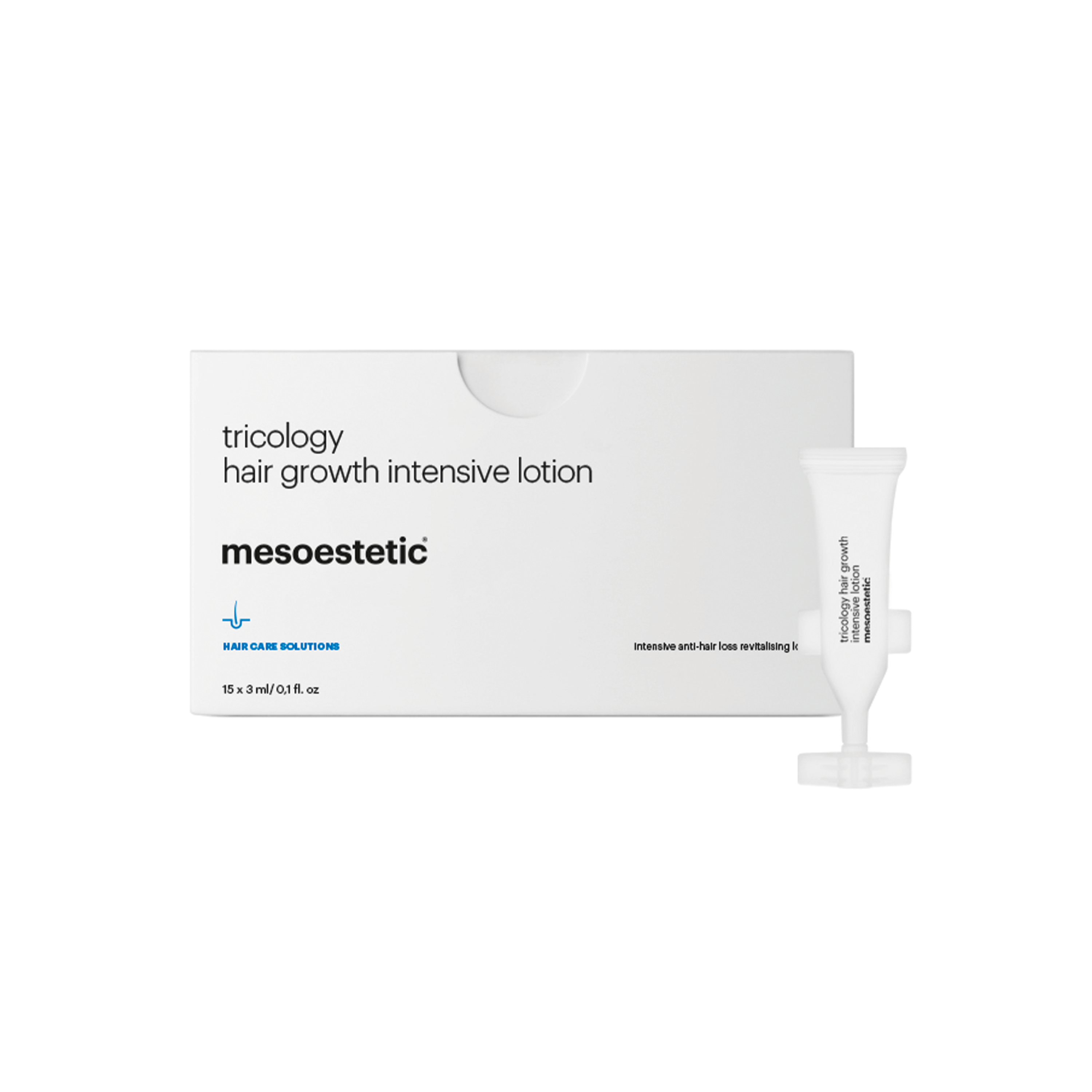 Mesoestetic Tricology Hair Growth Intensive Lotion Effektiv Kur Mod Hårtab 15     Ml  Fremmer Blodcirkulation Og Tilfører Næringsstoffer