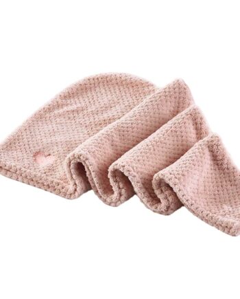 Mikrofiber Håndklæde Til Hår Rosa