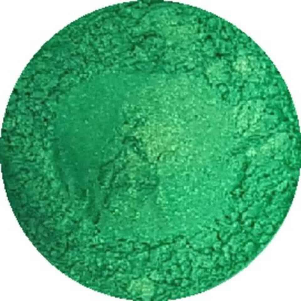 Mineral Pigment Grøn  Juvel  Til Kosmetik 5g Naturlig  Uden Tilsætningsstoffer  Til Hud Og Ansigt Hedenhus
