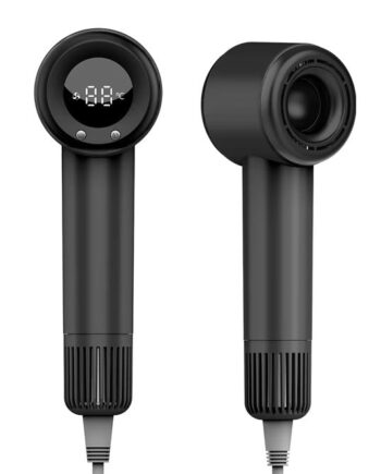 Mini Ionic Proff  Kompakt Størrelse  Professionel Power Sort